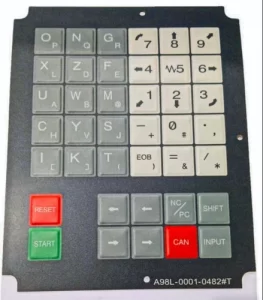 A98L-0001-0482#T Fanuc Membrane Keypad / Key Sheet